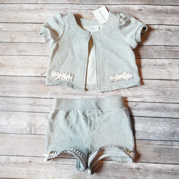 Savannah Other - *NWT* 4t silver two piece